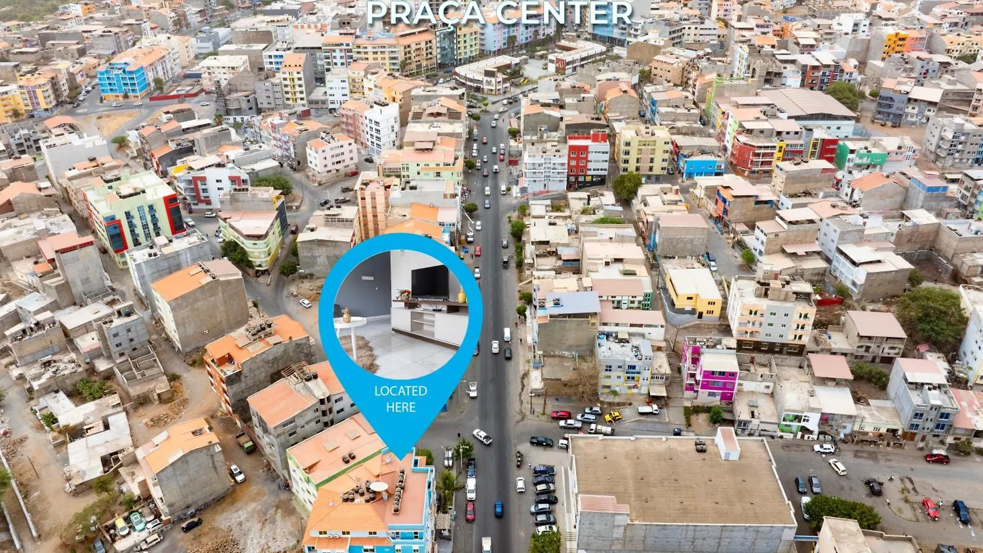 City Center Gem: 2-Bdr Apt In Palmarejo - Lcgr Praia